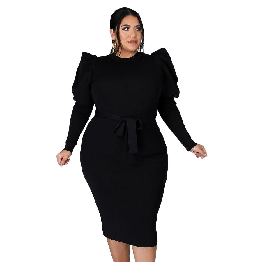 Women's Slim Fit Plus Size Dress